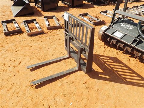 fork attachment for skid steer|forklift attachment for skid loader.